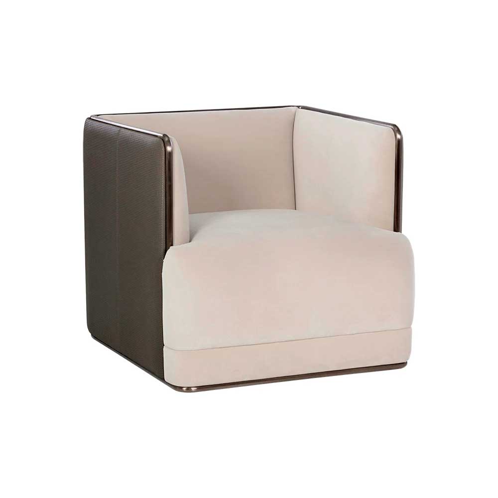 Taupe Armchair