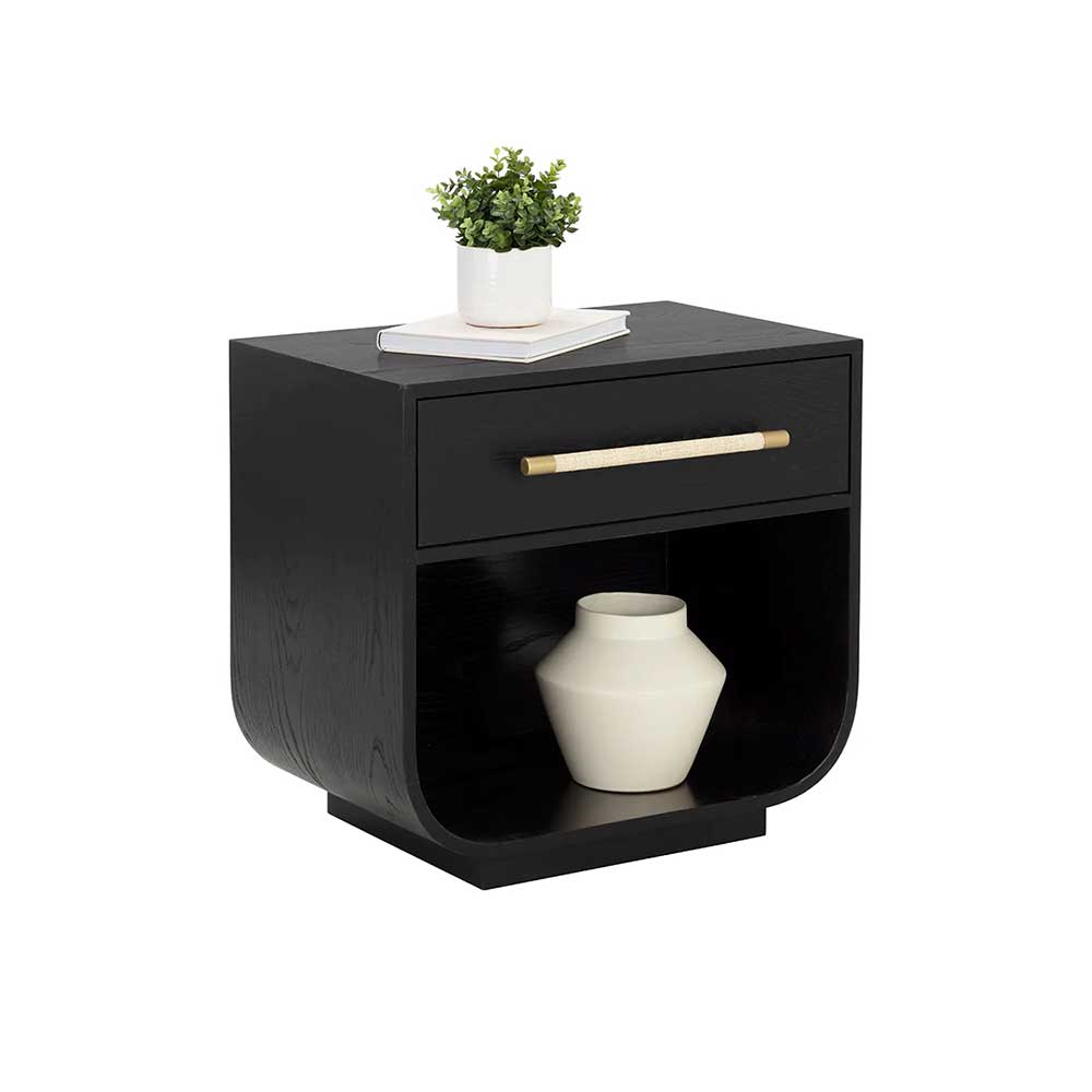 The gentle curves Nightstand